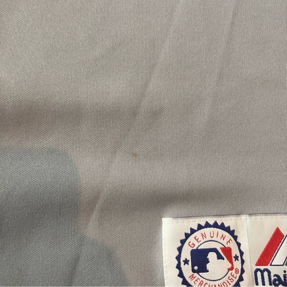 Vintage MLB Majestic Anaheim Angels Split Baseball Jersey Size Large - Picture 6 of 12